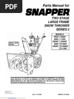 Snapper Manual Snow Thrower