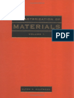Characterization of Materials, Kaufmann PDF