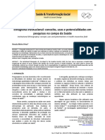 Etnografia institucional: conceito, usos e potencialidades em pesquisas no campo da Saúde