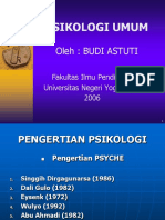 Bahan Ajar Psikologi Umum PDF