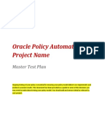 Testing Oracle Policy Automation