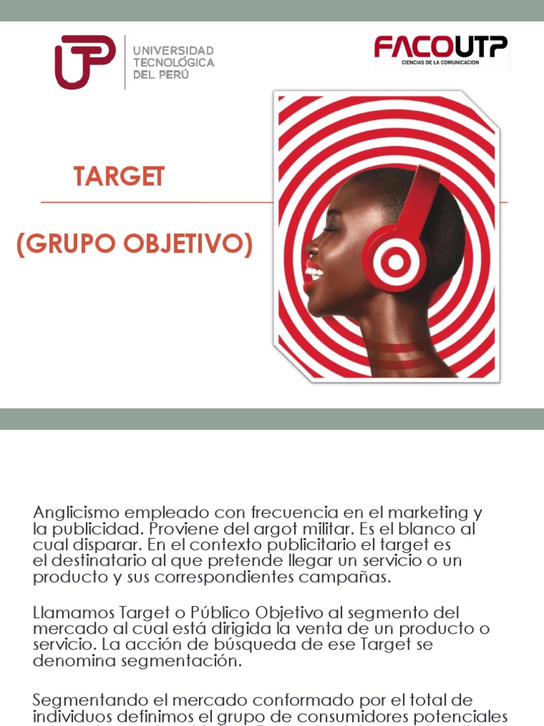 Que Es El Target Pdf Publicidad Marketing
