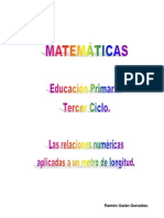 Las relaciones numéricas