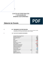 Costos de Perforación