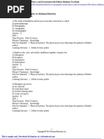 Introduction To Geography People Places and Environment 6th Edition Dahlman Test Bank