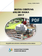 Kecamatan Cibitung Dalam Angka 2017 PDF
