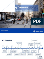Center City Connector: Capital and Operating Cost Update