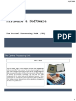 LESSON 3 The Central Processing Unit