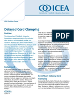 Delayed Cord Clamping PP