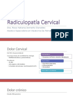 Radiculopatía Cervical