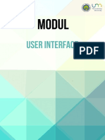 Modul KD 3.6 - User Interface