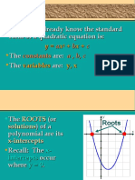 (12.5) The Quadratic Formula
