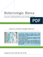 Biotecnología Blanca