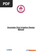 Netafim Greywater Drip Irrigation Design Manual