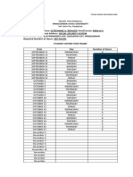 Republic of The Philippines San Carlos City, Pangasinan: Studen Intern Time Frame Form