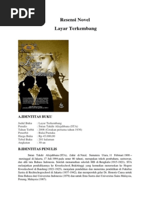 Resensi Novel Layar Terkembang Karya Sutan Takdir Alisjahbana Lukisan