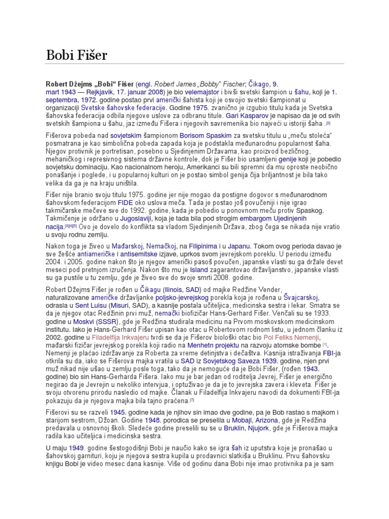 Bobi Fiser | PDF