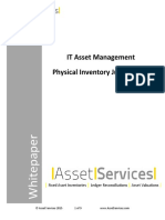 AssetServices Whitepaper ITAM PhysicalInventoryJustification