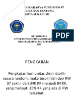 Seminar Lokakarya Mini Di RW 07 Kelurahan Benteng