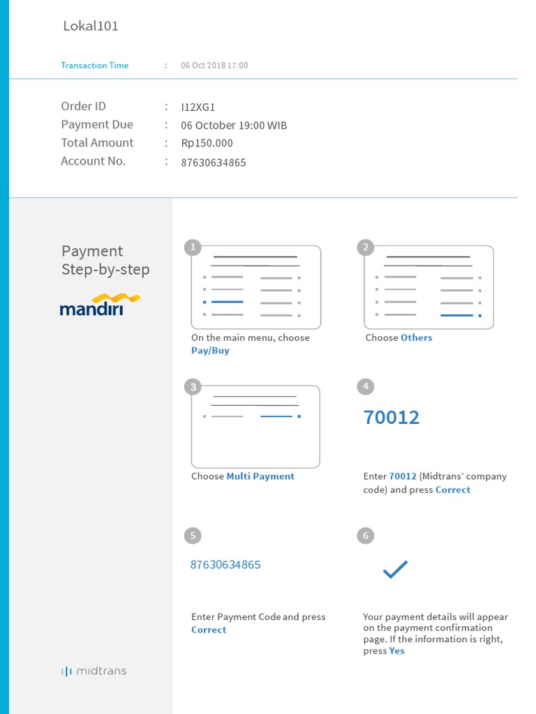 Step-by-Step Payment Instructions | PDF | Business | Finance & Money ...