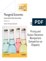 09 - Pricing and Output Decisions Monopolistic Competition and Oligopoly