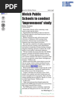 Welch Public Schools To Conduct Improvement' Study: Street Sce