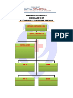 Struktur organisasi HCU