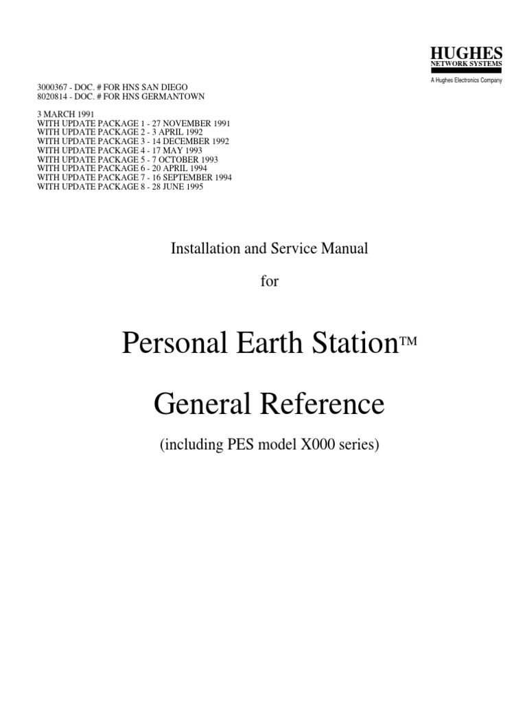 Vsat Pes General Reference Manual Channel Access Method