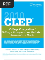 Download Clep College Composition Exam Guide by Paul SN39773688 doc pdf