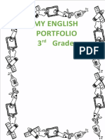 My English Portfolio 3 Grade