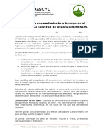 Formulario Cláusula de Consentimiento Individual Socios Federados Club PDF