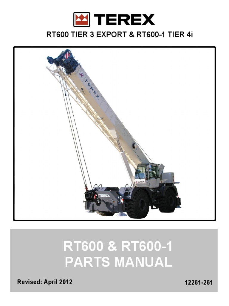 RT600 Parts | PDF | Axle | Transmission (Mechanics)