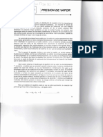 Presión de vapor: ecuación de Clapeyron y métodos para su determinación