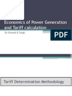 Economincs of Power Generation and Tarifff Calculations