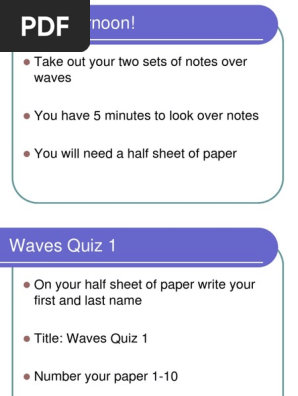 sound waves intro