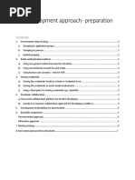 RPA Development Approach - Preparation