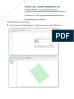 Manual para Exportar e Importar Datos Cartograficos Al Gps