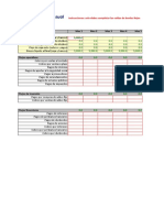 Flujo de Caja Mensual Cash Flow en Excel