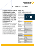 Fact Sheet ComStage MSCI Emerging Markets ETF LU0635178014 de 20180517