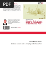 Estudios de Lo Urbano Desde La Antropología en San Marcos, Perú pdf
