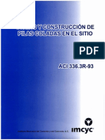 ACI 336 Diseño y Construccion de Pilas en El Sitio