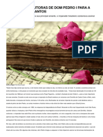 As Cartas Sedutoras de Dom Pedro i Para a Marquesa de Santos