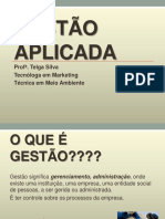 Gestão Aplicada - LIDERANÇA