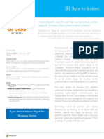 Aruba Casestudy Lync 2015 PDF