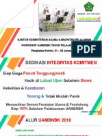 Workshop Uambnbk Kemenag Pelalawan 2018 2019 Full PDF