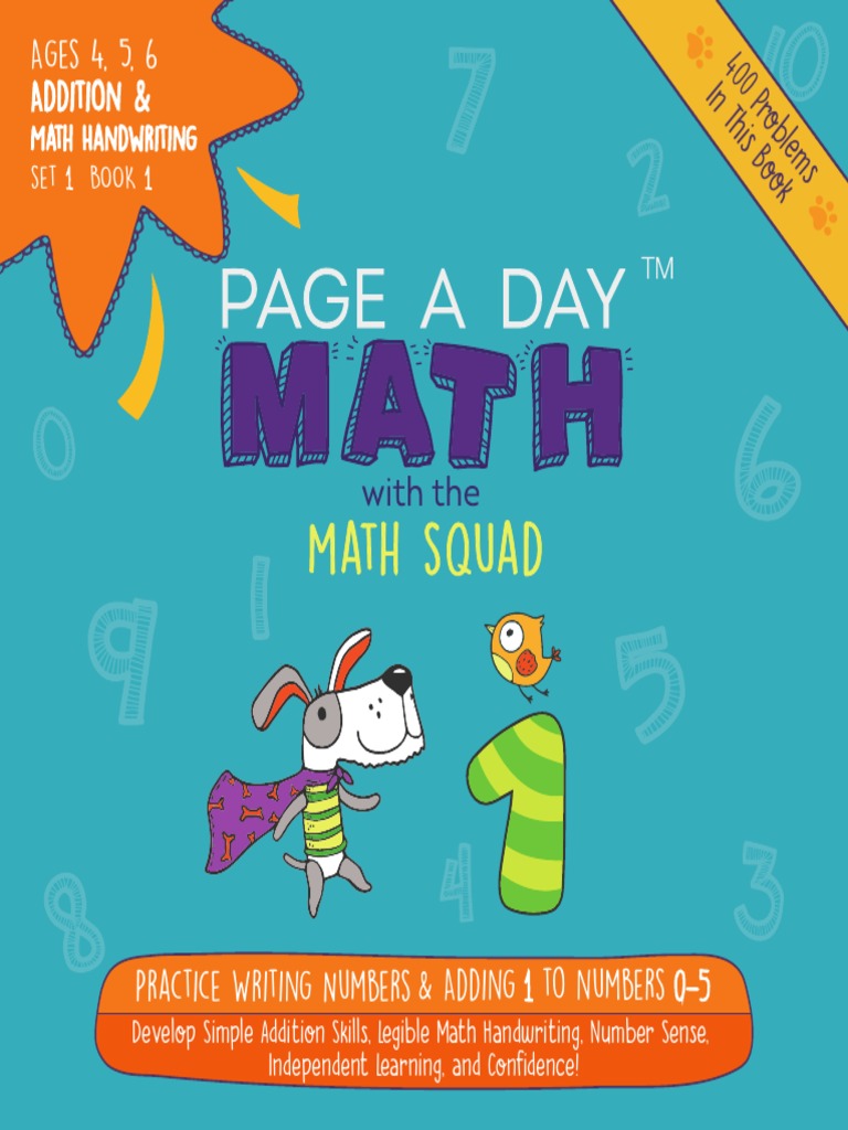 Additionplusmathhandwritings1b1 (+1 To 0-5) 020718 | PDF