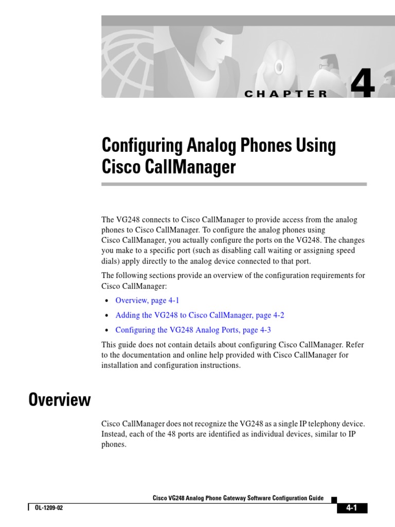 Configuring Analog Phones Using Cisco Callmanager | PDF | Port ...