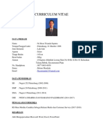 Curriculum Vitae Reza