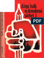 A. Kadir Dünya Halk Ve Demokrasi Şiirleri III Yayınevi Yok PDF