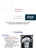 Clustering Techniques for Unsupervised Learning